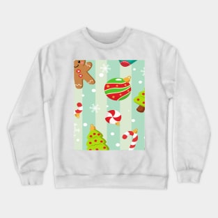 Christmas Pattern Crewneck Sweatshirt